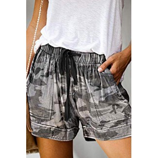 Casual Print Straight Mid Waist Straight Full Print Bottoms(3 Colors)